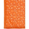 Generic Women's Zomto Printed Saree With Unstitched Blouse (Dark Orange, 5-6 Mtrs)