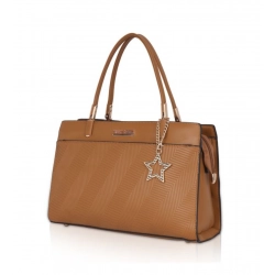 Generic Women's Faux Leather Textured Adjustable Long Belt Handbag (Brown) Generic Women's Faux Leather Textured Adjustable Long Belt Handbag (Brown)