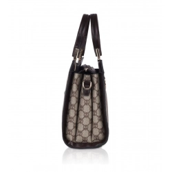 Generic Women's Faux Leather Printed Handbag (Coffee)