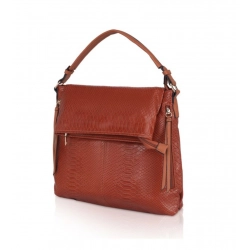 Generic Women's Faux Leather Textured Sling Bag (Brown ) Generic Women's Faux Leather Textured Sling Bag (Brown )