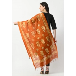 Generic Women's Cotton Printed Dupatta (Mustard, Length: Free Size) Generic Women's Cotton Printed Dupatta (Mustard, Length: Free Size)