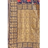 Generic Women's Banarasi Silk Designer Weaving Saree With Unstitched Blouse (Blue, 5.50 Mtrs)
