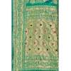 Generic Women's Banarasi Silk Designer Weaving Saree With Unstitched Blouse (Green, 5.50 Mtrs)