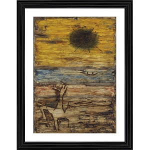 Generic Wasteland 1963 Painting With Wood Photo Frame (Multicolor)