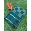Generic Women's Art Silk Printed Saree With Unstitched Blouse (Green, 5-5 Mtrs)