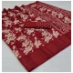 Generic Women's Cotton Printed Saree With Unstitched Blouse (Red, 5-5 Mtrs) Generic Women's Cotton Printed Saree With Unstitched Blouse (Red, 5-5 Mtrs)