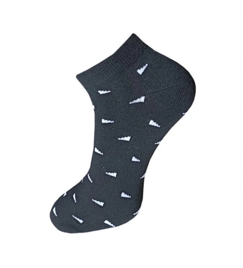 Generic 3_Pair Set Unisex Casual Cotton Printed Ankle Length Socks (Multicolor)