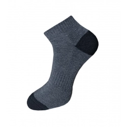 Generic 3_Pair Set Unisex Casual Cotton Solid Ankle Length Socks (Multicolor)