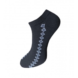 Generic 3_Pair Set Unisex Casual Cotton Printed Ankle Length Socks (Multicolor)