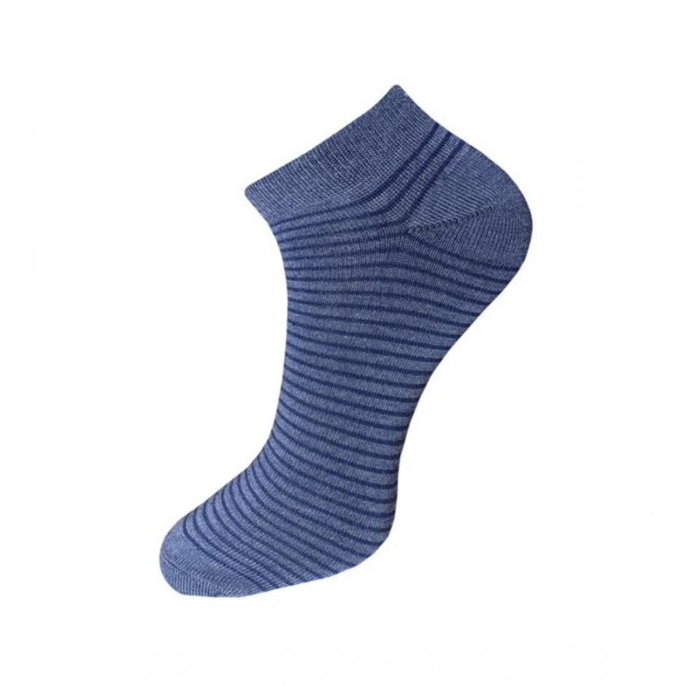 Generic 3_Pair Set Unisex Casual Cotton Striped Ankle Length Socks (Multicolor) Generic 3_Pair Set Unisex Casual Cotton Striped Ankle Length Socks (Multicolor)