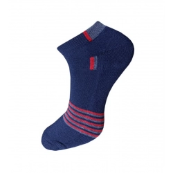 Generic 3_Pair Set Unisex Casual Cotton Striped Ankle Length Socks (Multicolor)