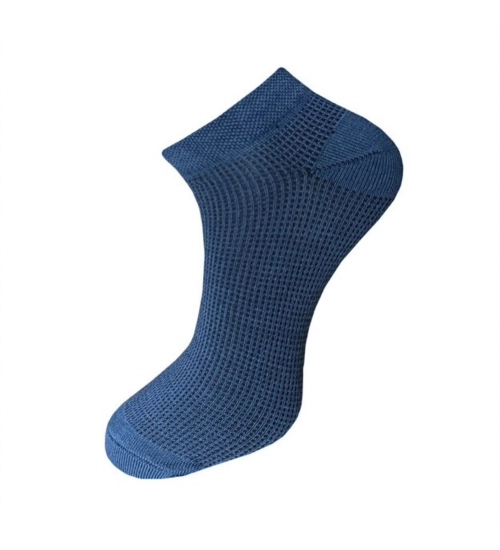 Generic 3_Pair Set Unisex Casual Cotton Solid Ankle Length Socks (Multicolor)