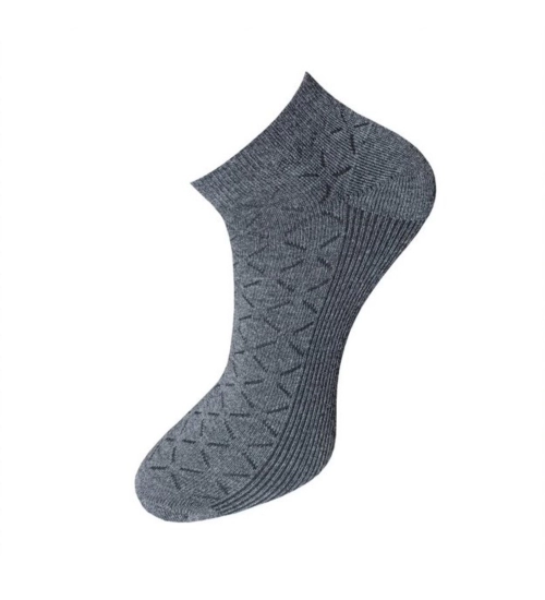 Generic 3_Pair Set Unisex Casual Cotton Printed Ankle Length Socks (Multicolor)