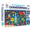 Chandrayaan Printed Colouring Mat | Canvas | Educational Toys | 3+ Years
