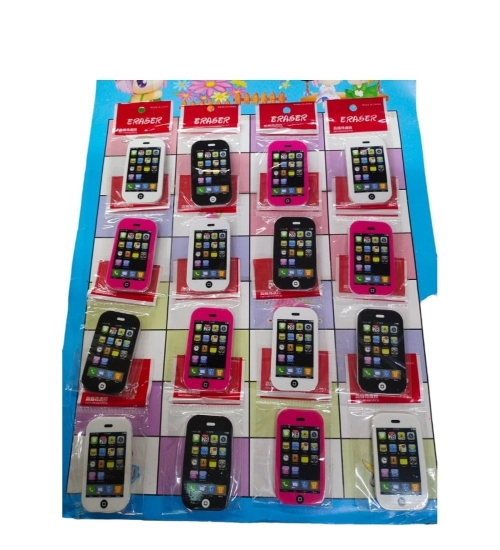 Pack Of_5 Mobile Eraser for Kids for School Use Eraser for Girls and Boys for Return Gift Item, Multicolour | Rubber | Stationery | 3+ Years Pack Of_5 Mobile Eraser for Kids for School Use Eraser for Girls and Boys for Return Gift Item, Multicolour | Rubber | Stationery | 3+ Years