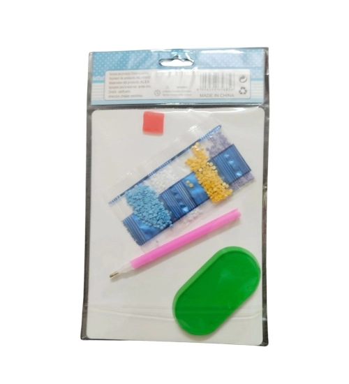 Pack Of_2 Diamond Painting Kit - Dolphin |   Cardboard  |   Stationery | 2+ Years