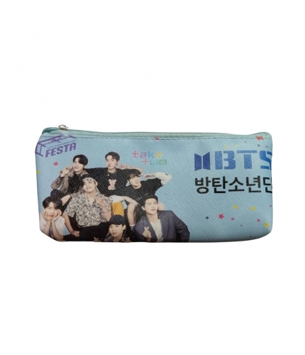 Pack Of_2 Pencil Poch - BTS | Canvas | Stationery | 3+ Years Pack Of_2 Pencil Poch - BTS | Canvas | Stationery | 3+ Years