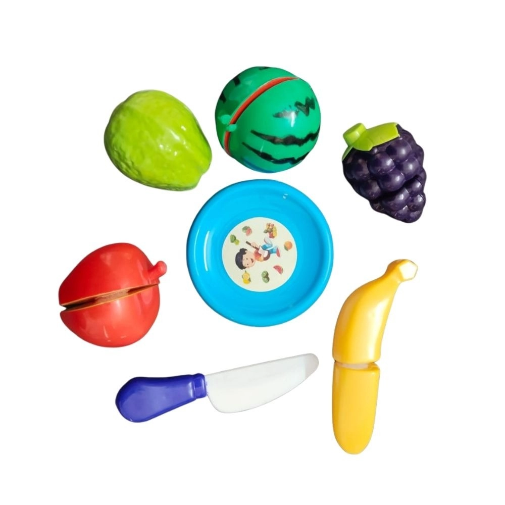 5 Pcs Set Cutting Fruits | Plastic | Toys| 1+ Years