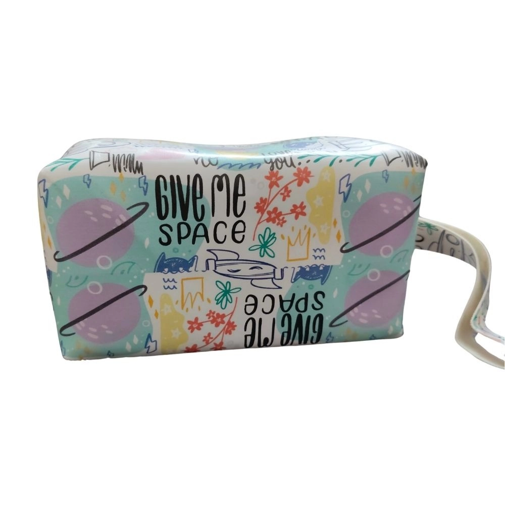 Pouch - Give Me Space | Canvas | Stationery | 3+ Years Pouch - Give Me Space | Canvas | Stationery | 3+ Years