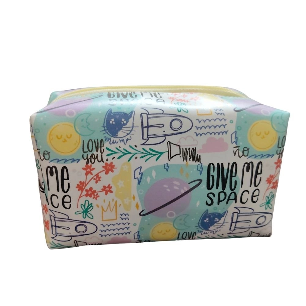 Pouch - Give Me Space | Canvas | Stationery | 3+ Years Pouch - Give Me Space | Canvas | Stationery | 3+ Years