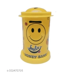 Smiley Bank | Metal  | Toys | 1+ Years