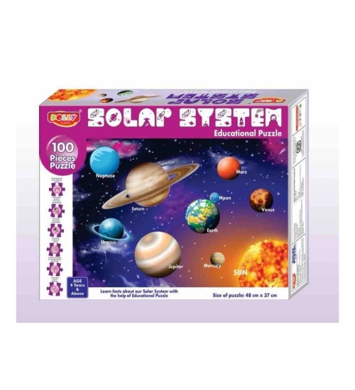 Solar System Puzzle | Cardboard | Educational Toys | 3+ Years