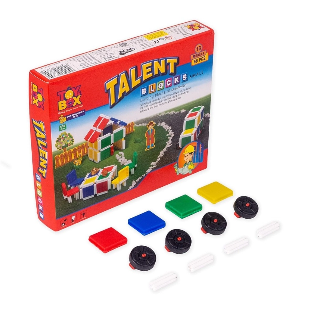 66 Pcs Set Talent Small Block | Plastic | Educational Toys | 3+ Years