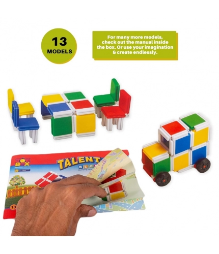 66_Pcs Set Talent Small Block  | Plastic | Educational Toys | 3+ Years