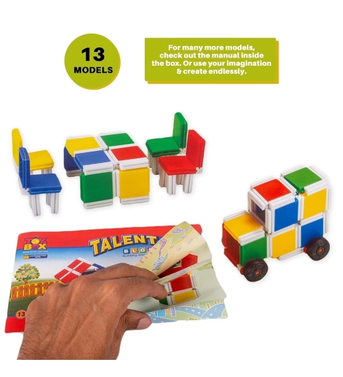 66_Pcs Set Talent Small Block | Plastic | Educational Toys | 3+ Years 66_Pcs Set Talent Small Block | Plastic | Educational Toys | 3+ Years