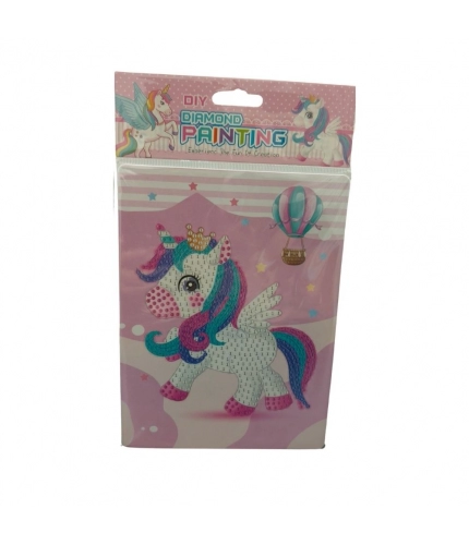 Pack Of_2 Diamond Painting Kit - Unicorn |   Cardboard  |   Stationery | 2+ Years