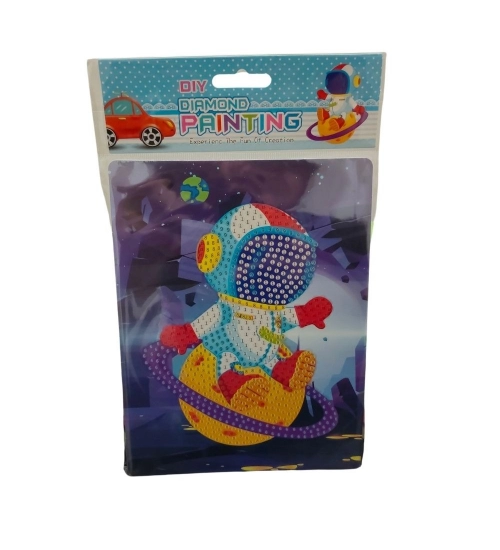 Pack Of_2 Diamond Painting Kit - Space Man |   Cardboard  |   Stationery | 2+ Years