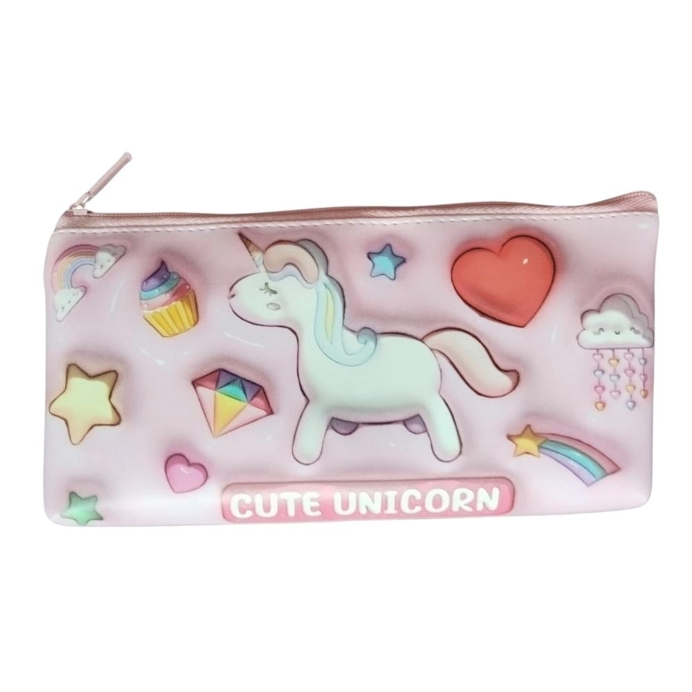 Unicorn Pencil Pouch | Canvas | Stationery | 3+ Years Unicorn Pencil Pouch | Canvas | Stationery | 3+ Years