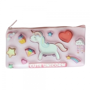Unicorn Pencil Pouch |   Canvas  |   Stationery | 3+ Years