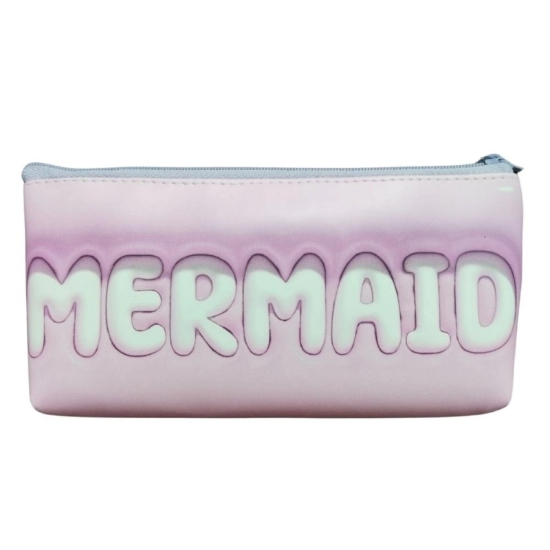 Mermaid Pencil Pouch |   Canvas  |   Stationery | 3+ Years