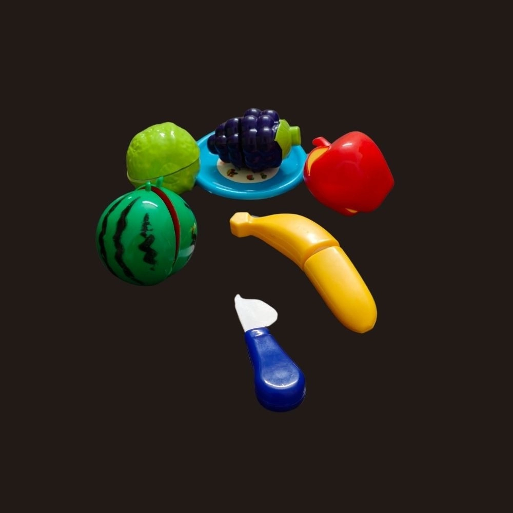 5 Pcs Set Cutting Fruits | Plastic | Toys| 1+ Years