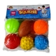 Squeeze ball (6pcs)| Plastic | Toys | 3+ Years Squeeze ball (6pcs)| Plastic | Toys | 3+ Years