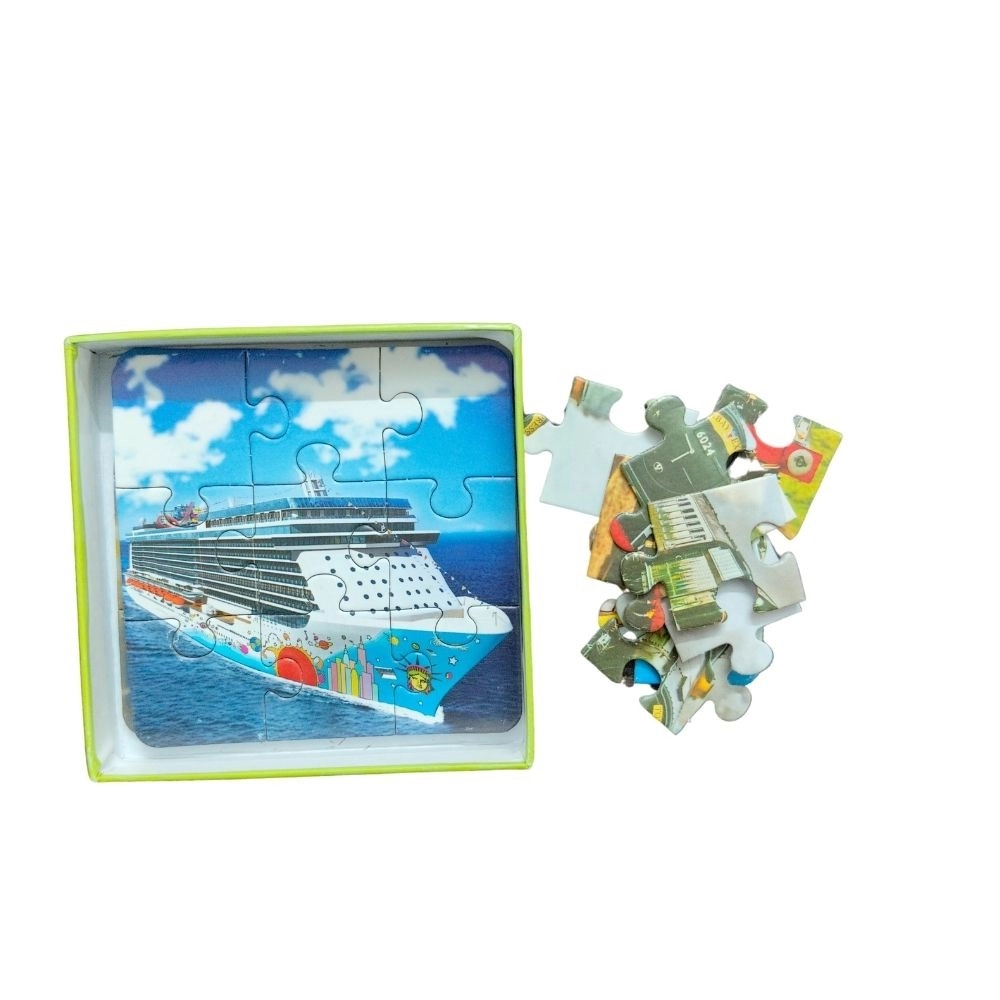 4 Pcs Set Transport Puzzle | Cardboard | Educational Toys| 3+ Years