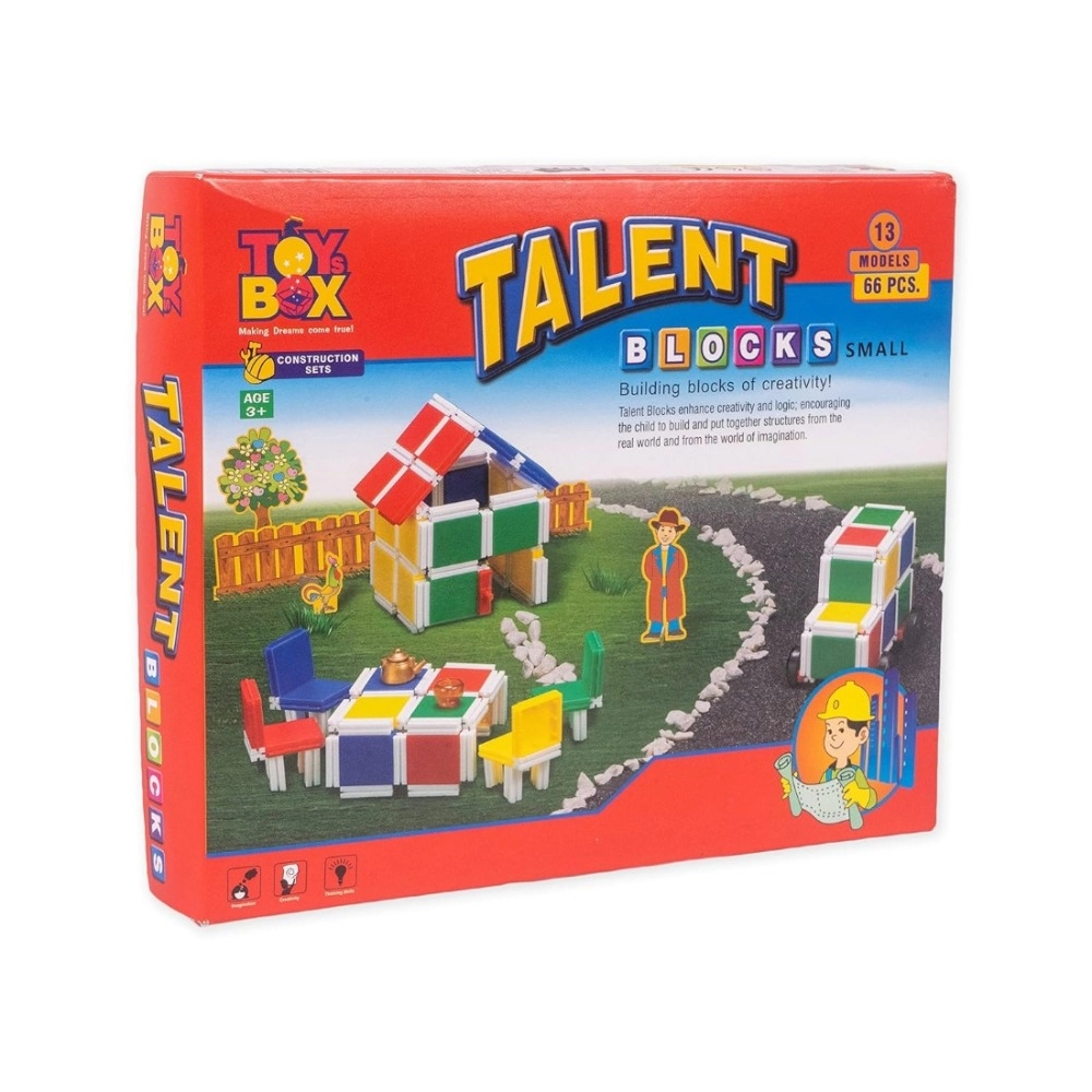 66 Pcs Set Talent Small Block | Plastic | Educational Toys | 3+ Years