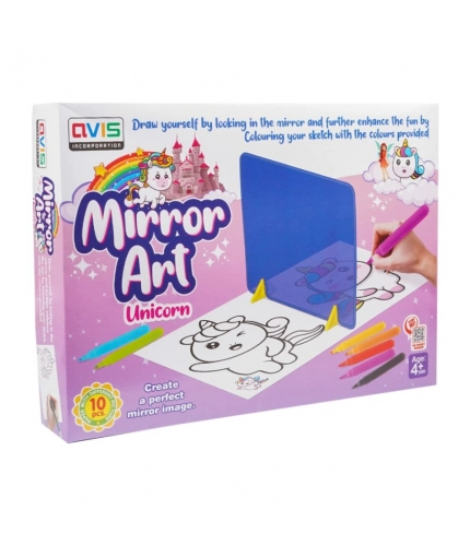 Mirror Art | Cardboard | Educational Toys | 3+ Years