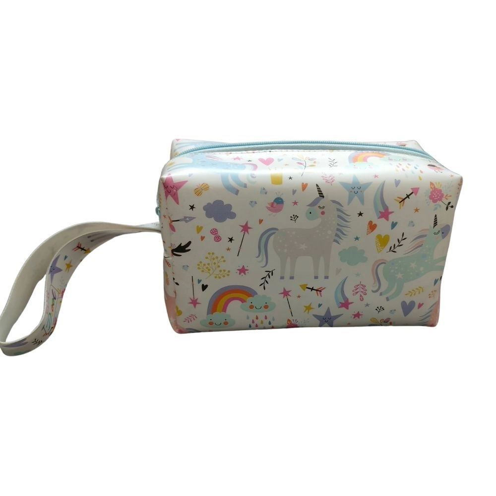 Pouch - Unicorn Theme | Canvas | Stationery | 3+ Years