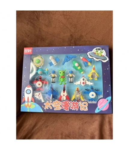 Eraser Set - Space Theme | Rubber | Stationery | 5+ Years Eraser Set - Space Theme | Rubber | Stationery | 5+ Years