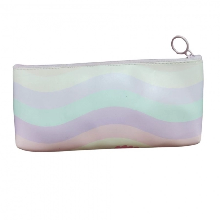 Pack Of_2 Owl Cartoon Printed Pencil Poch |   Canvas  |   Stationery | 3+ Years