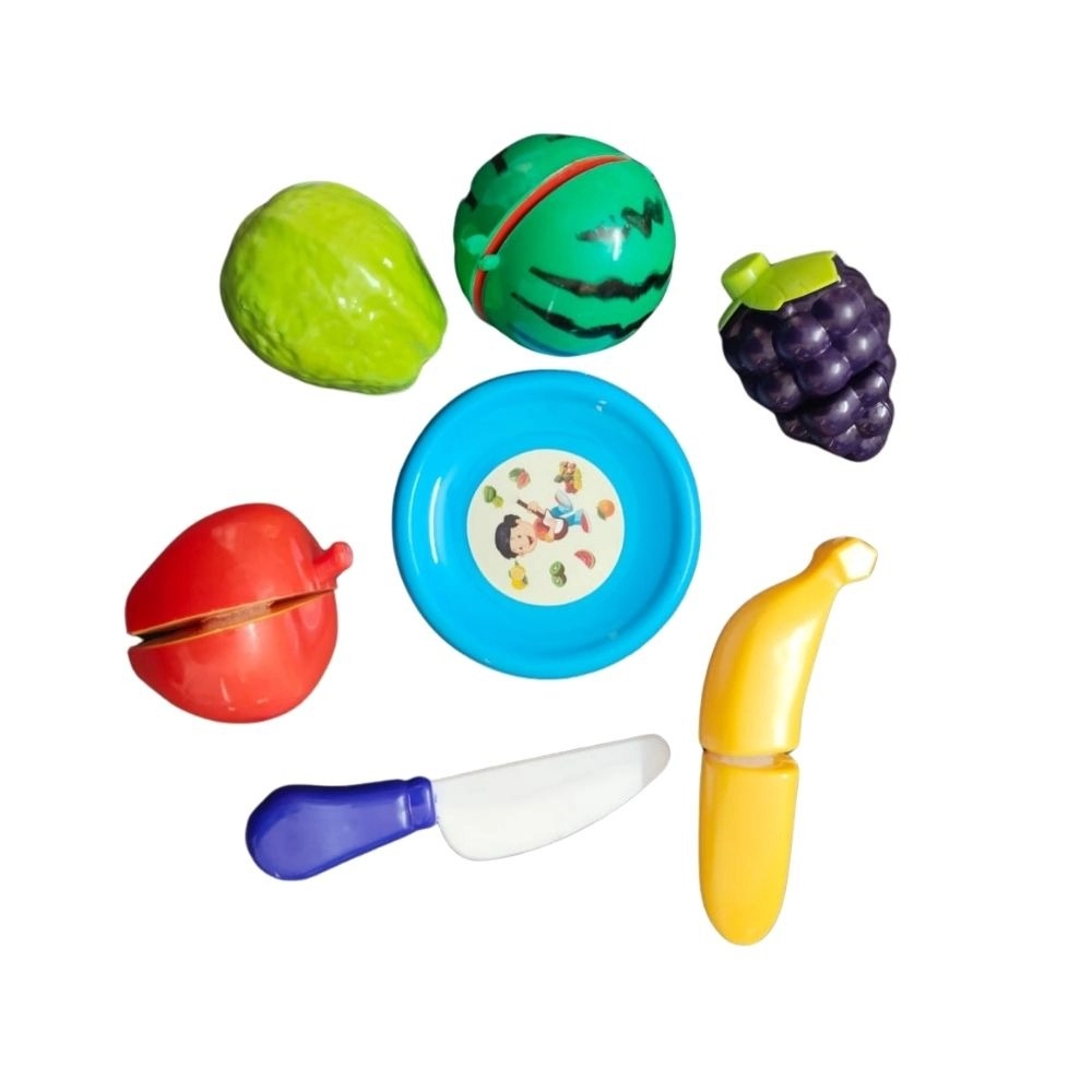5 Pcs Set Cutting Fruits | Plastic | Toys| 1+ Years