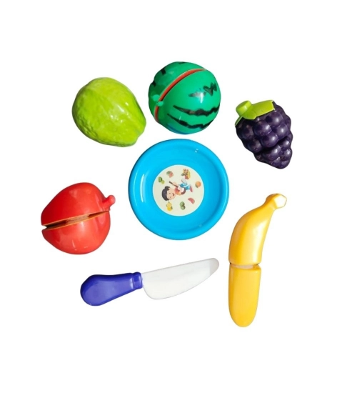 5_Pcs Set Cutting Fruits | Plastic | Toys| 1+ Years 5_Pcs Set Cutting Fruits | Plastic | Toys| 1+ Years