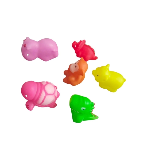 Small Size Animal Chu Chu Toys |   Rubber  |   Toys| 6+ Months