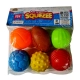 Squeeze ball (6pcs)| Plastic | Toys | 3+ Years Squeeze ball (6pcs)| Plastic | Toys | 3+ Years