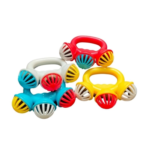 12_pcs set Rattle |   Plastic  |   Toys| 3+ Months
