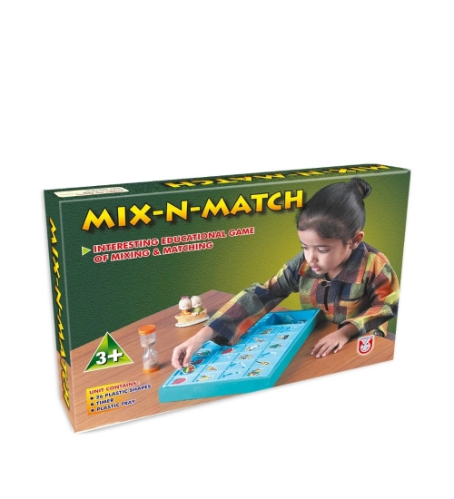 Mix N Match | Plastic | Educational Toys | 3+ Years