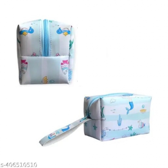 Pouch - Mermaid Theme | Canvas | Stationery | 5+ Years