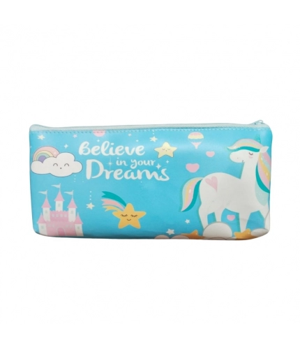 Pack Of_2 Pencil Poch -  Belive in Your Dream |   Canvas  |   Stationery | 3+ Years